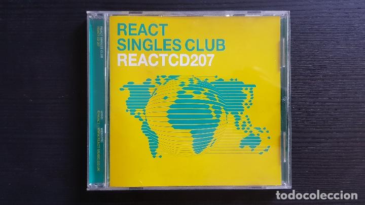 CDs de m&uacute;sica: REACT SINGLES CLUB - REACT CD 207 - CD ALBUM - PINNACLE - 2001 - Foto 1