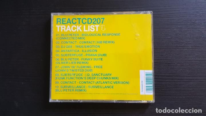CDs de m&uacute;sica: REACT SINGLES CLUB - REACT CD 207 - CD ALBUM - PINNACLE - 2001 - Foto 2