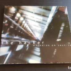 CDs de Música: THE HACKER - MÉLODIES EN SOUS-SOL - CD ALBUM - PIAS - GOODLIFE - 1999. Lote 134764110