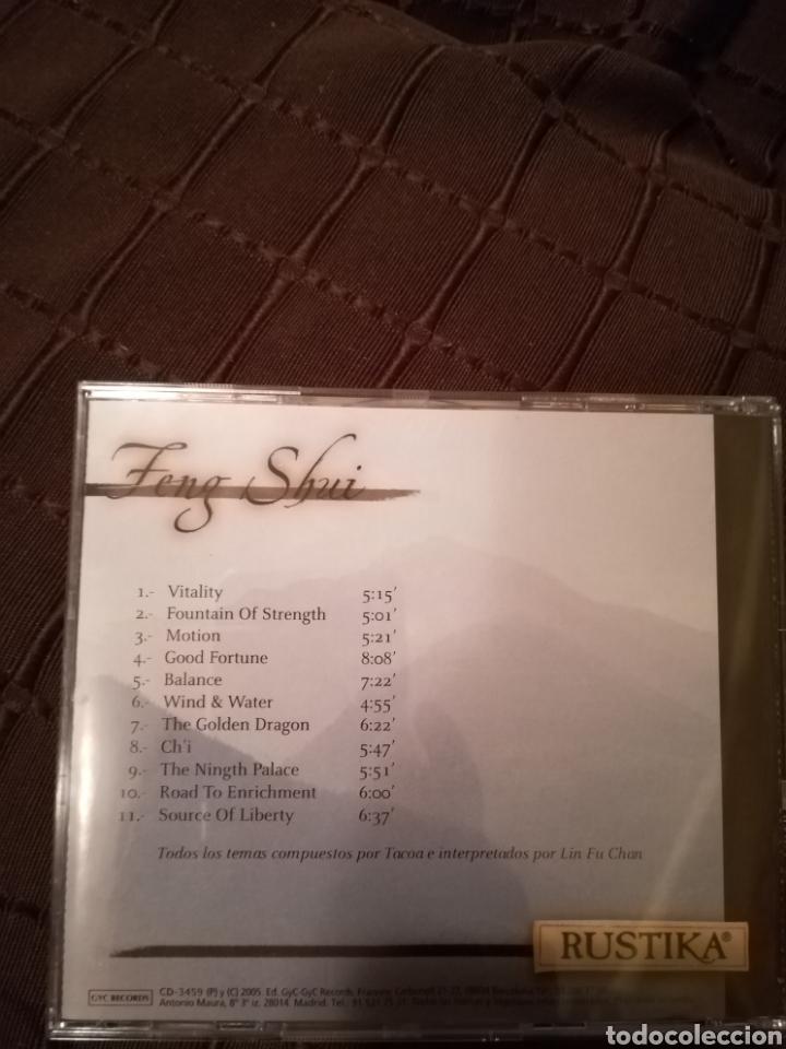CDs de m&uacute;sica: CD Feng shui - Foto 2