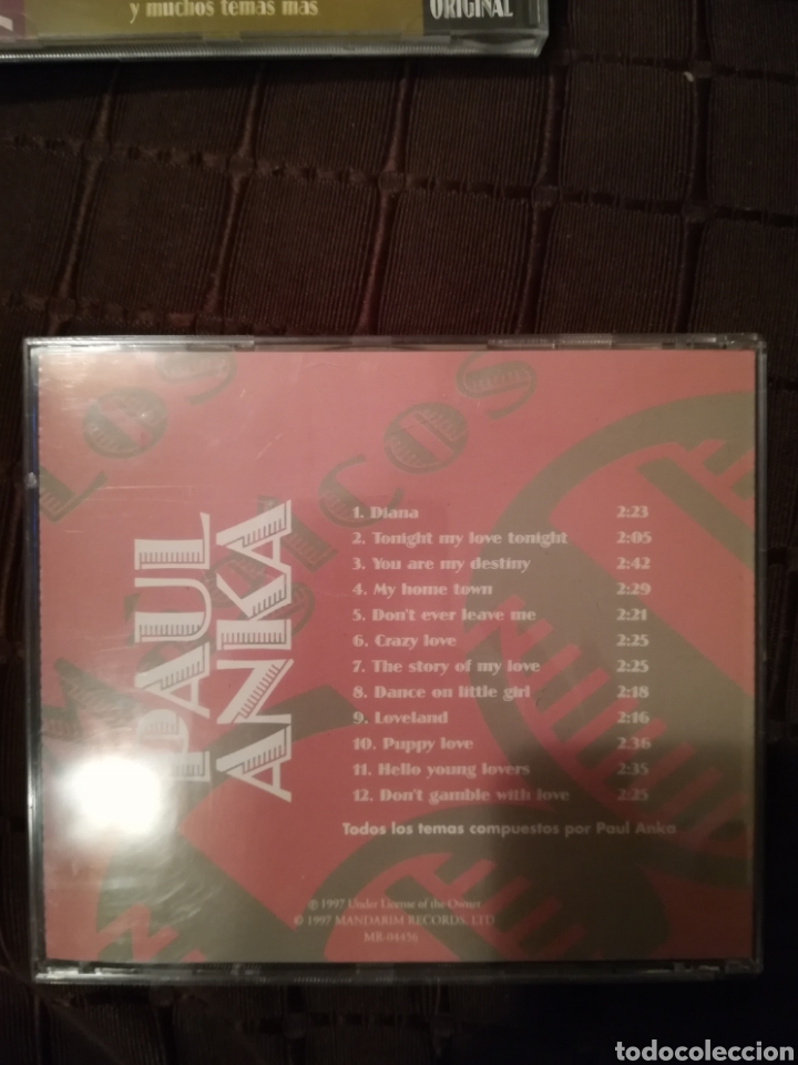 CDs de m&uacute;sica: CD Paul anka - Foto 2