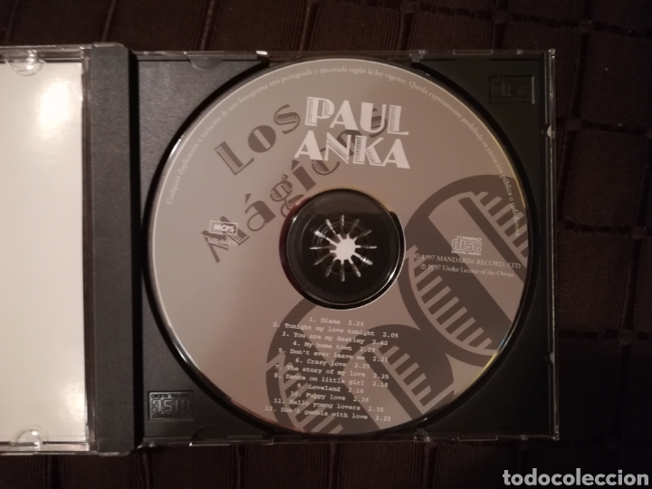 CDs de m&uacute;sica: CD Paul anka - Foto 3