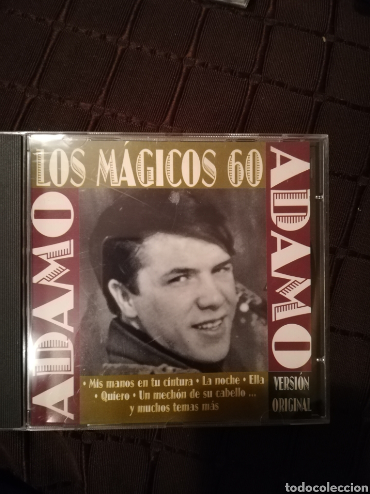 CDs de m&uacute;sica: CD adamo - Foto 1