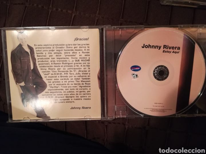 CDs de m&uacute;sica: CD Johnny rivera - Foto 3