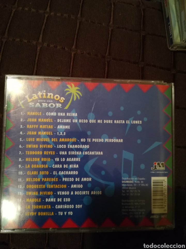 CDs de m&uacute;sica: CD latinos pero con sabor - Foto 2