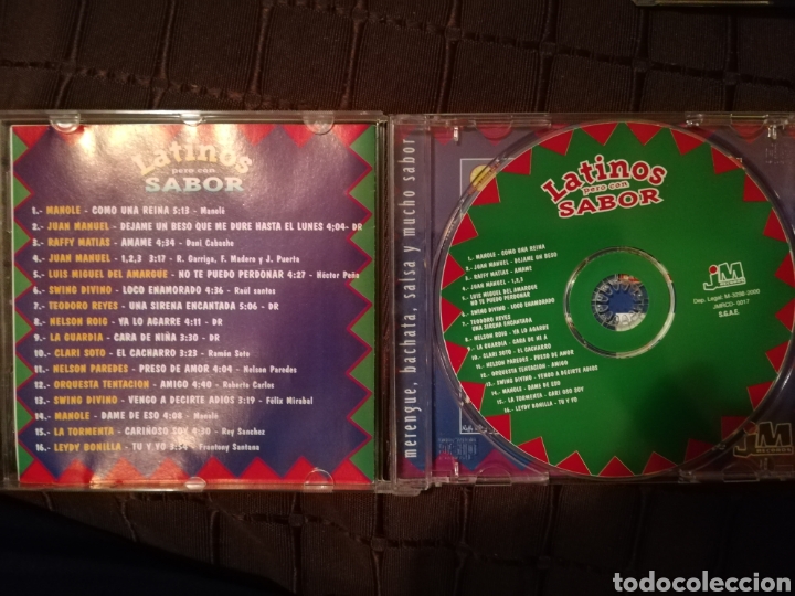 CDs de m&uacute;sica: CD latinos pero con sabor - Foto 3