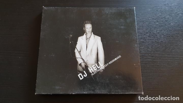 CDs de m&uacute;sica: DJ HELL - ELECTRONICBODY HOUSEMUSIC - DOBLE CD ALBUM - REACT - 2002 - Foto 1