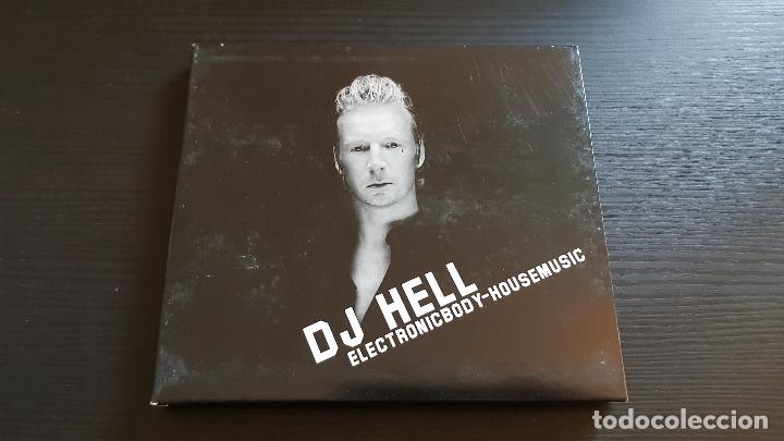 CDs de m&uacute;sica: DJ HELL - ELECTRONICBODY HOUSEMUSIC - DOBLE CD ALBUM - REACT - 2002 - Foto 2