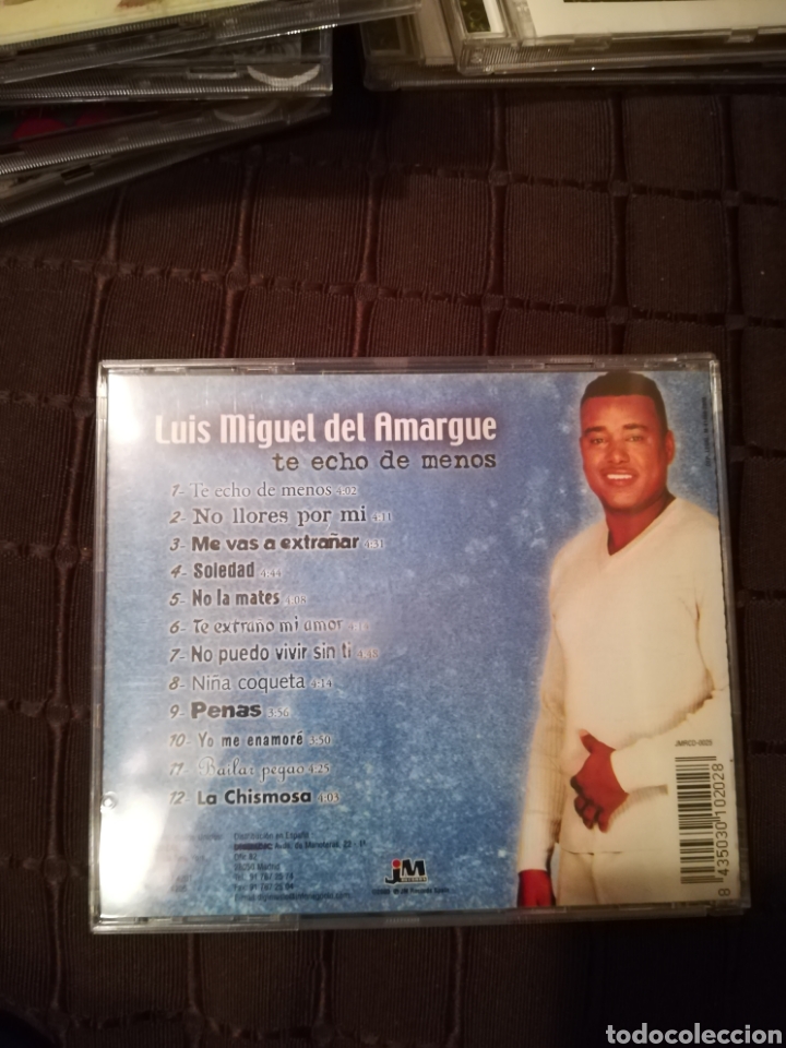 CDs de m&uacute;sica: CD Luis Miguel del amargue - Foto 2