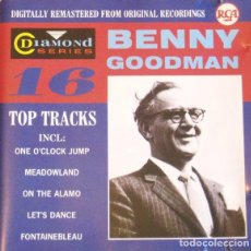 CDs de Música: BENNY GOODMAN CD. 16 TOP TRACKS EDICION UK. Lote 134874790