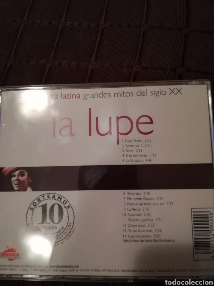 CDs de m&uacute;sica: CD la lupe - Foto 2