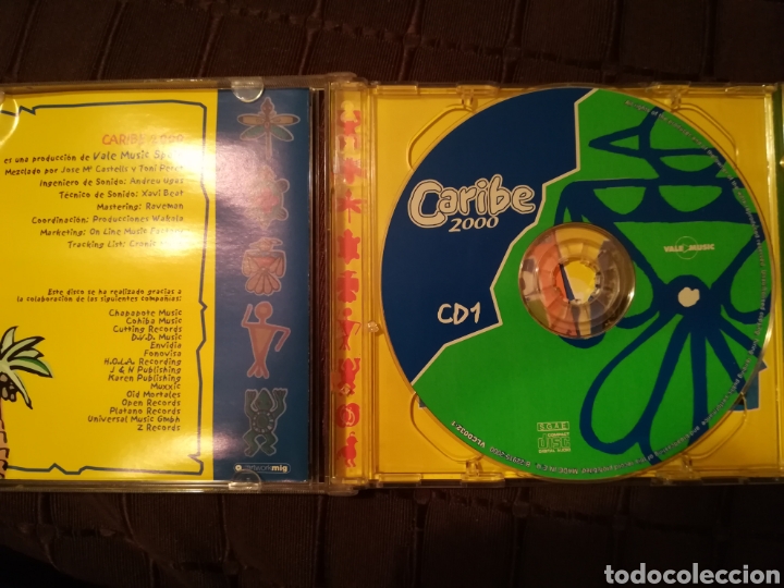 CDs de m&uacute;sica: CD Caribe 2000 CD 1 y 2. - Foto 3