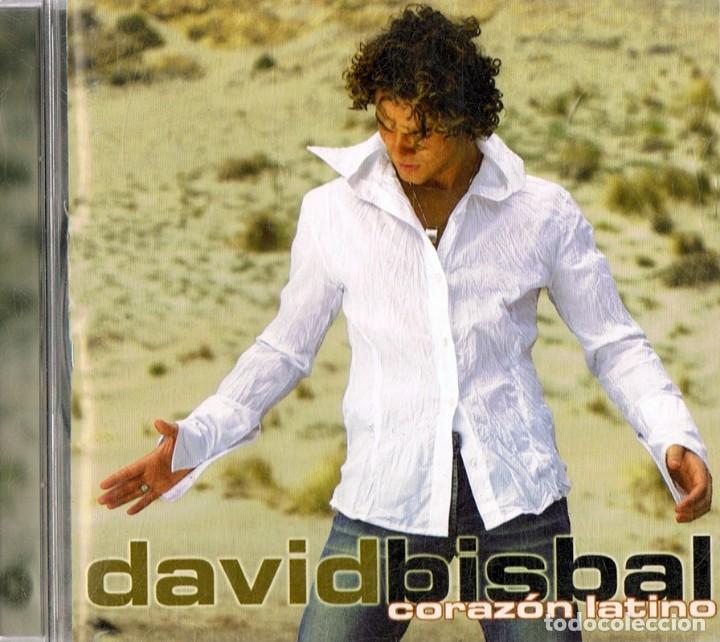 CDs de m&uacute;sica: DAVID BISBAL &uml;CORAZ&Oacute;N LATINO&uml; (CD) - Foto 1