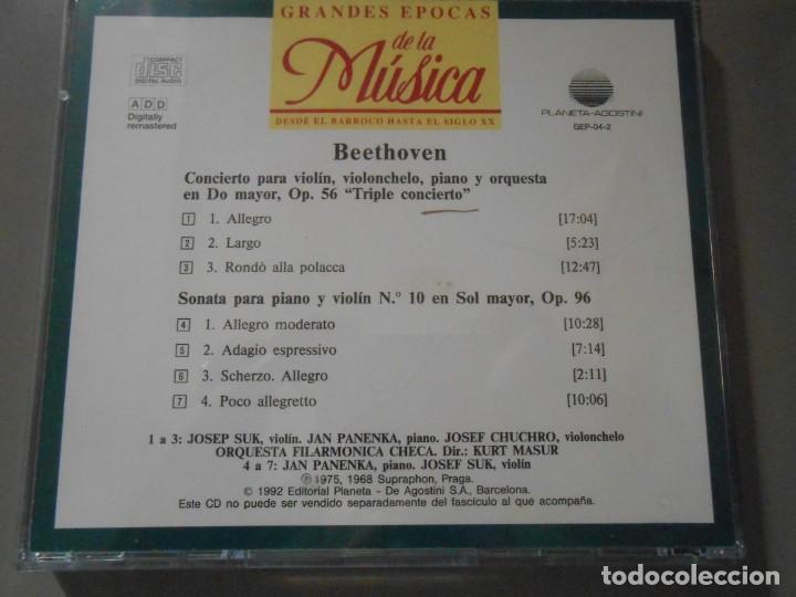 CDs de m&uacute;sica: BEETHOVEN  -2 CDs - Foto 2