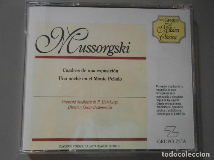 CDs de m&uacute;sica: SCHUMANN- -MUSSORGSKI --SCHUBERT --RIMSKY  KORSAKOV - Foto 4