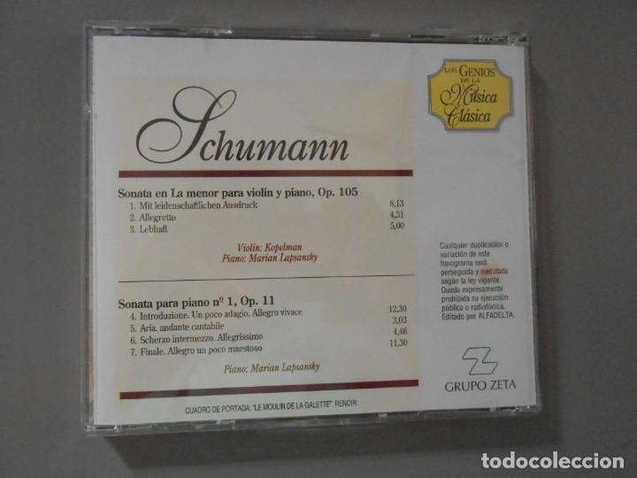 CDs de m&uacute;sica: SCHUMANN- -MUSSORGSKI --SCHUBERT --RIMSKY  KORSAKOV - Foto 5