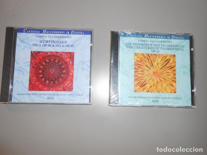 CDs de m&uacute;sica: LUDWING  VAN  BEETHOVEN   2 CDs - Foto 1