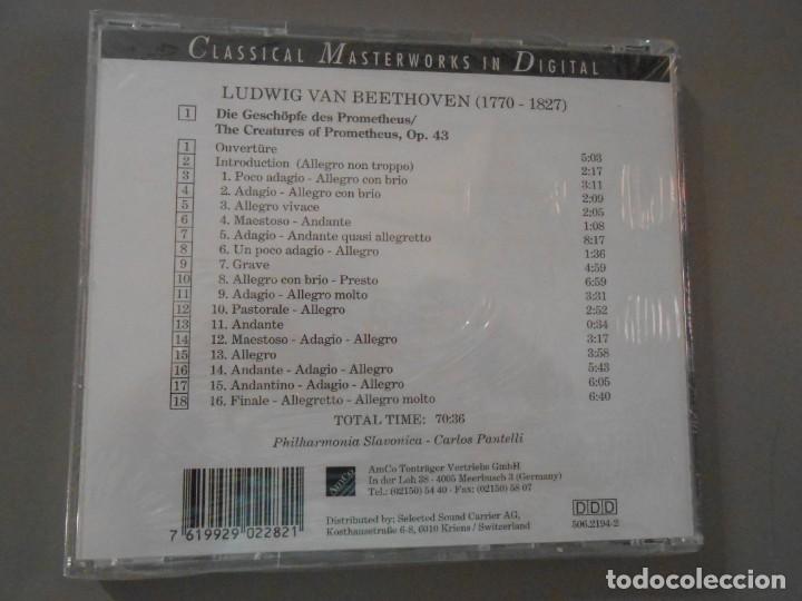 CDs de m&uacute;sica: LUDWING  VAN  BEETHOVEN   2 CDs - Foto 3