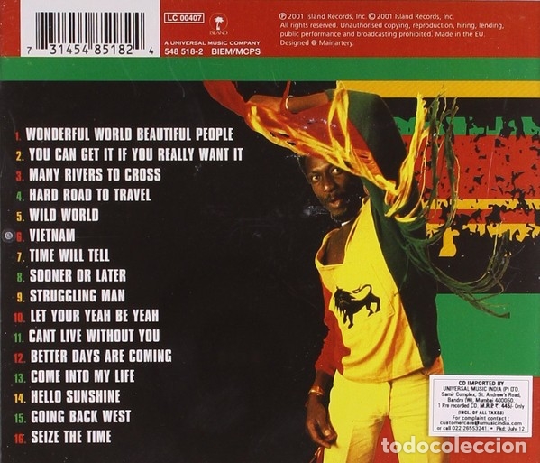 CDs de m&uacute;sica: JIMMY CLIFF - CLASSIC (CD) 2001 - 16 TEMAS - Foto 3