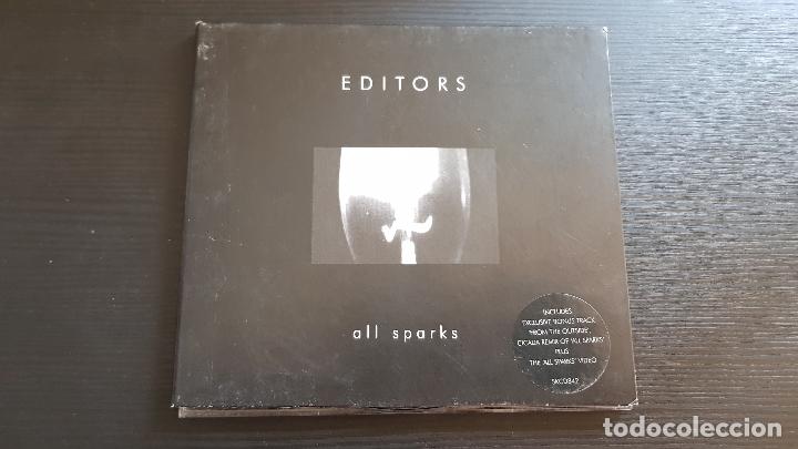 CDs de m&uacute;sica: EDITORS - ALL SPARKS - CD MAXI SINGLE - KITCHENWARE - 2006 - Foto 1