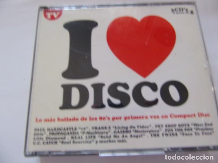 CDs de m&uacute;sica: I LOVE DISCO - Foto 1