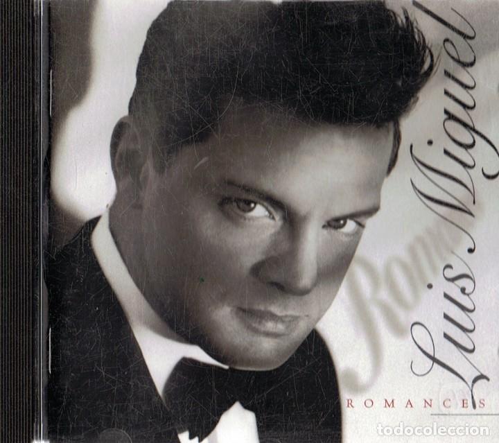 CDs de m&uacute;sica: LUIS MIGUEL &uml;ROMANCES&uml; (CD) - Foto 1