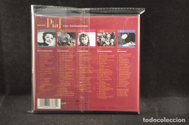 CDs de m&uacute;sica: EDITH PIAF - 100 CHANSONS - 5 CD - Foto 2