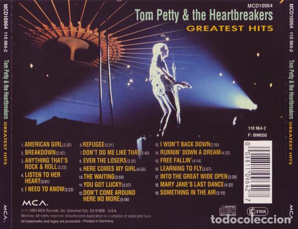 CDs de m&uacute;sica: Tom Petty & The Heartbreakers* &lrm;&ndash; Greatest Hits - Foto 2