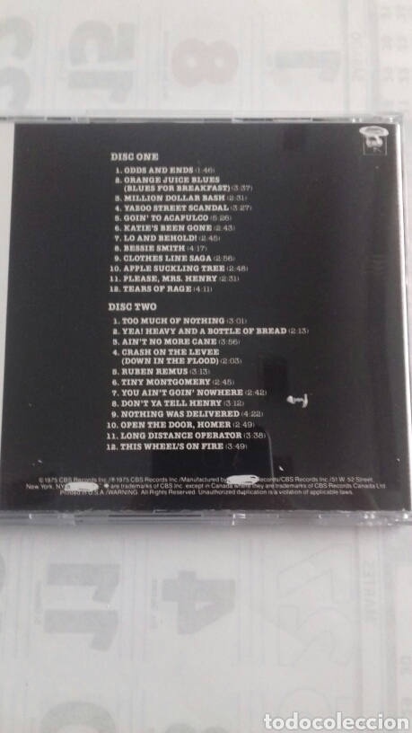CDs de m&uacute;sica: Bob Dylan. The Basement Tapes 2 CDs - Foto 2