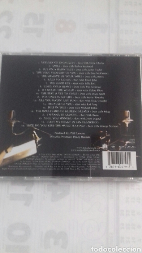 CDs de m&uacute;sica: Tony Bennett. Duets - Foto 2