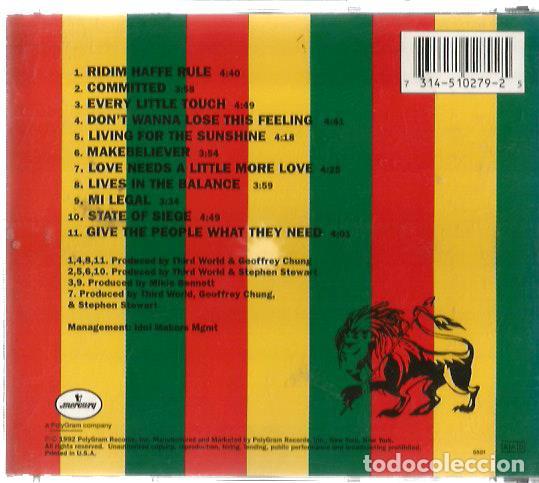 CDs de m&uacute;sica: CD THIRD WORLD : COMMITED - Foto 2