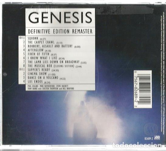 CDs de m&uacute;sica: DOBLE CD GENESIS : SECONDS OUT - Foto 2