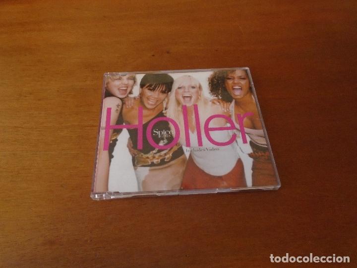 CDs de m&uacute;sica: CD SPICE GIRLS. HOLLER. INCLUDES VIDEO. - Foto 1