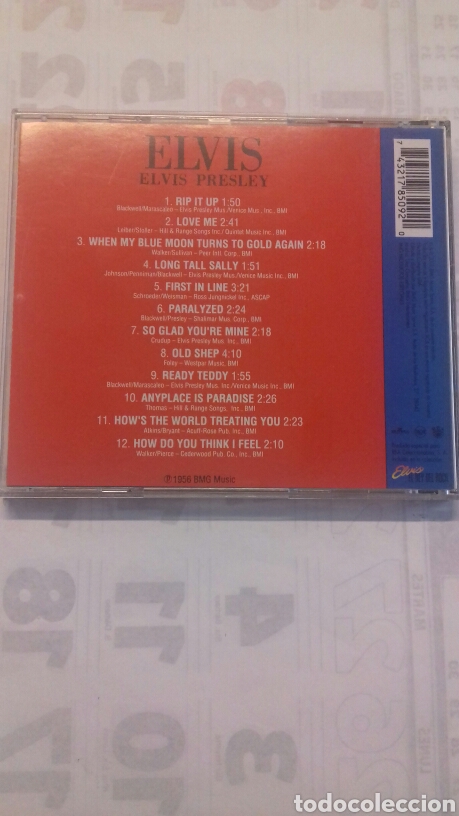 CDs de m&uacute;sica: Elvis Presley. Elvis - Foto 2