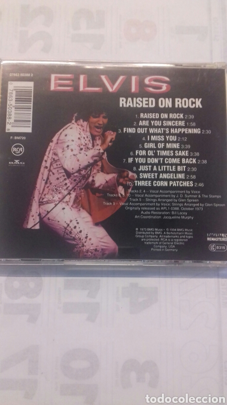 CDs de m&uacute;sica: Elvis Presley. Raised on Rock - Foto 1