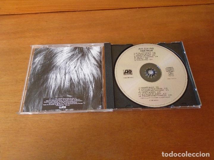 CDs de m&uacute;sica: CD. PHIL COLLINS. FACE VALUE. - Foto 3