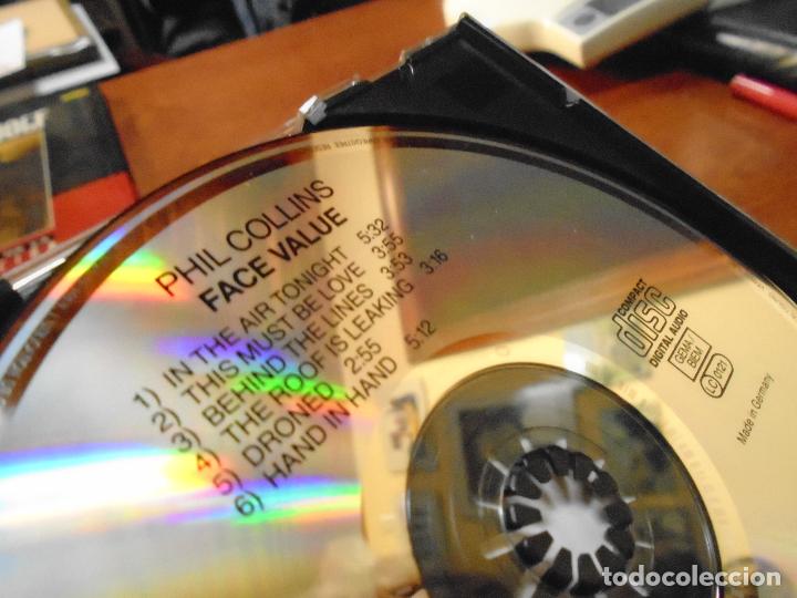 CDs de m&uacute;sica: CD. PHIL COLLINS. FACE VALUE. - Foto 5