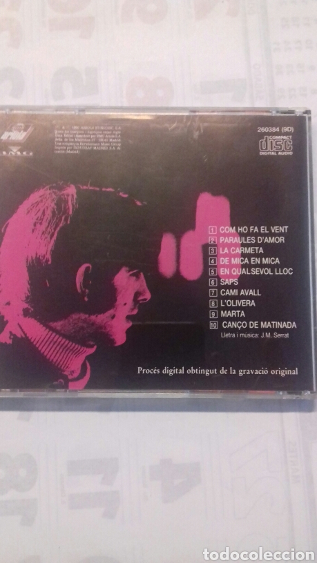 CDs de m&uacute;sica: Joan Manuel Serrat. En Catal&aacute;n - Foto 2