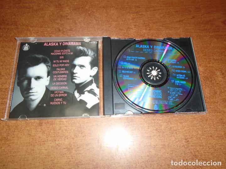 CDs de m&uacute;sica: CD ALASKA Y DINARAMA. DESEO CARNAL. - Foto 4