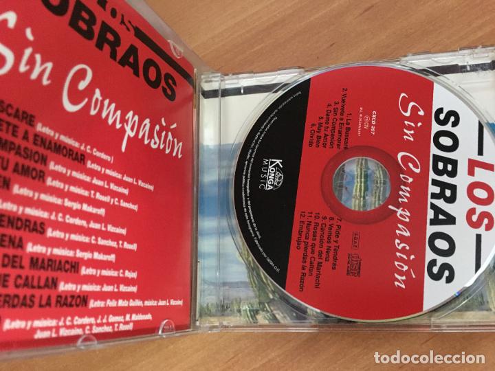 CDs de m&uacute;sica: LOS SOBRAOS (SIN COMPASION)  CD 12 TRACK (CDI20) - Foto 2