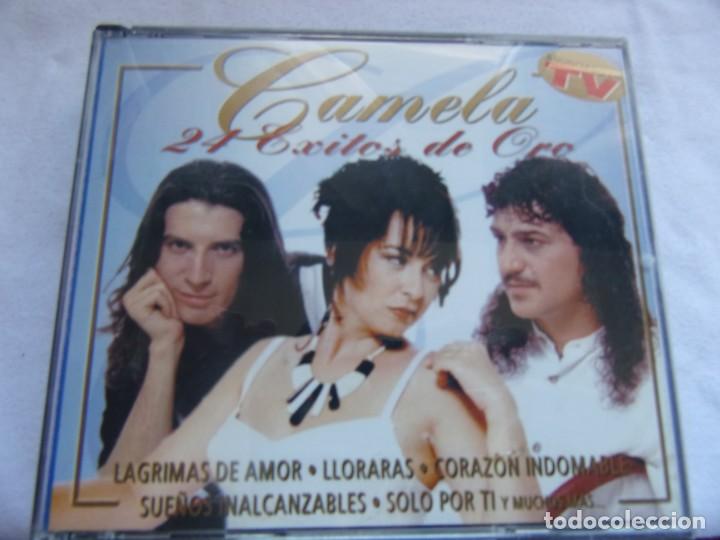 CDs de m&uacute;sica: CAMELA - 24 &Eacute;XITOS- impecable - Foto 1