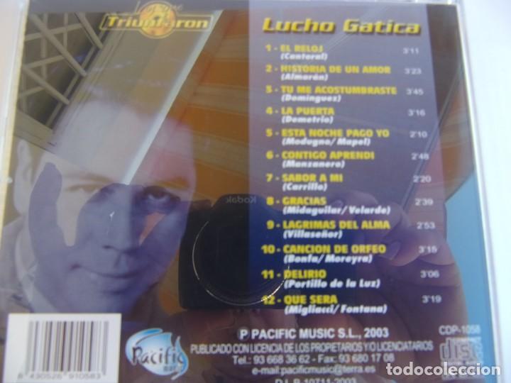 CDs de m&uacute;sica: LUCHO GATICA -LOS QUE TRIUNFARON- - Foto 2