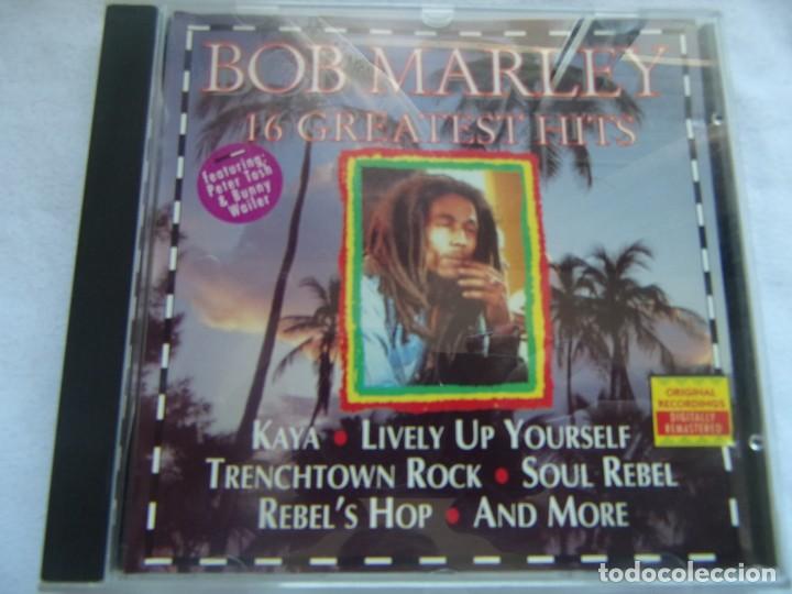 CDs de m&uacute;sica: BOB MARLEY - 16 GREATEST HITS- - Foto 1