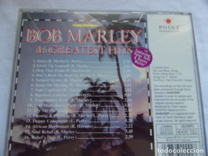 CDs de m&uacute;sica: BOB MARLEY - 16 GREATEST HITS- - Foto 2