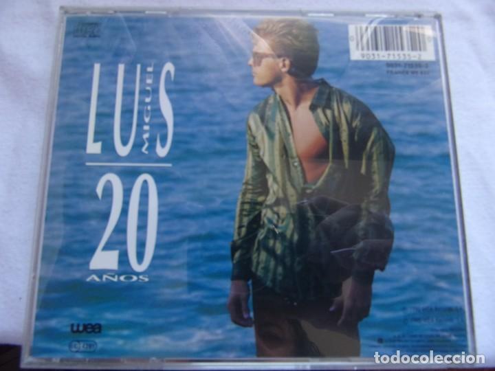 CDs de m&uacute;sica: LUIS MIGUEL - 20 A&Ntilde;OS- - Foto 1