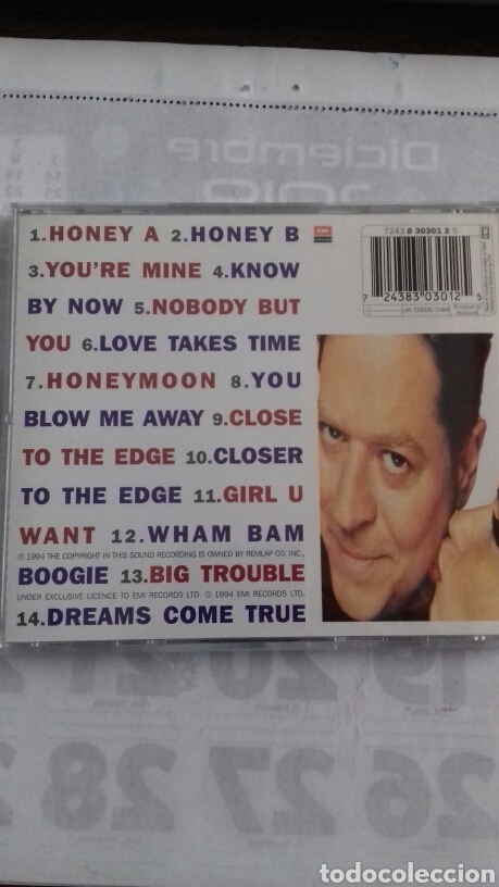 CDs de m&uacute;sica: Robert Palmer. Honey - Foto 2
