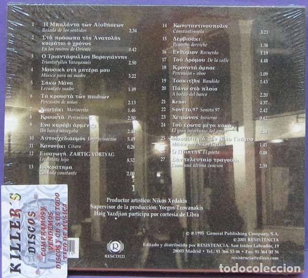 CDs de m&uacute;sica: Nikos Xydakis - Imerologio - CD Precintado - Foto 2