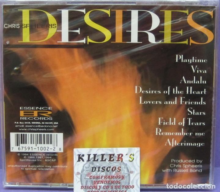 CDs de m&uacute;sica: Chris Spheeris - Desires - CD Precintado - Foto 2