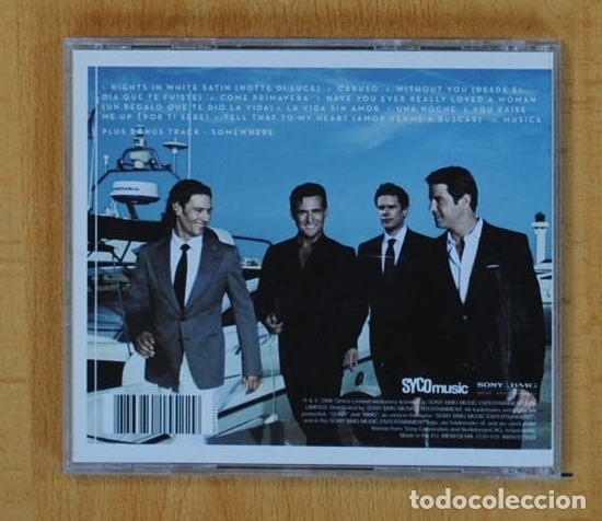 CDs de m&uacute;sica: IL DIVO - SIEMPRE - CD - Foto 2
