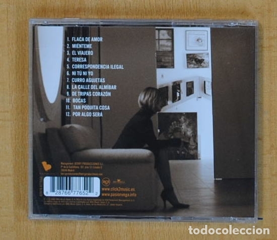 CDs de m&uacute;sica: PASION VEGA - FLACA DE AMOR - CD - Foto 2
